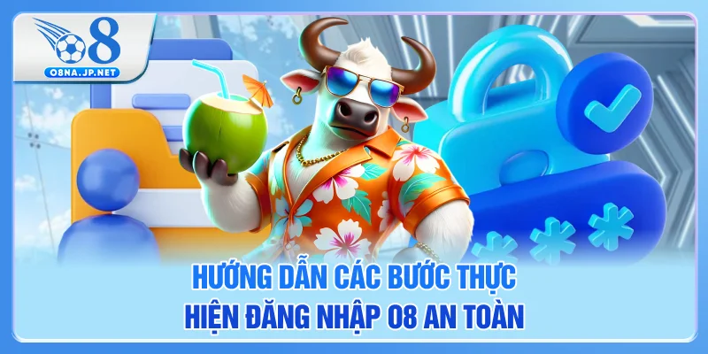 Hướng dẫn các bước thực hiện đăng nhập O8 an toàn